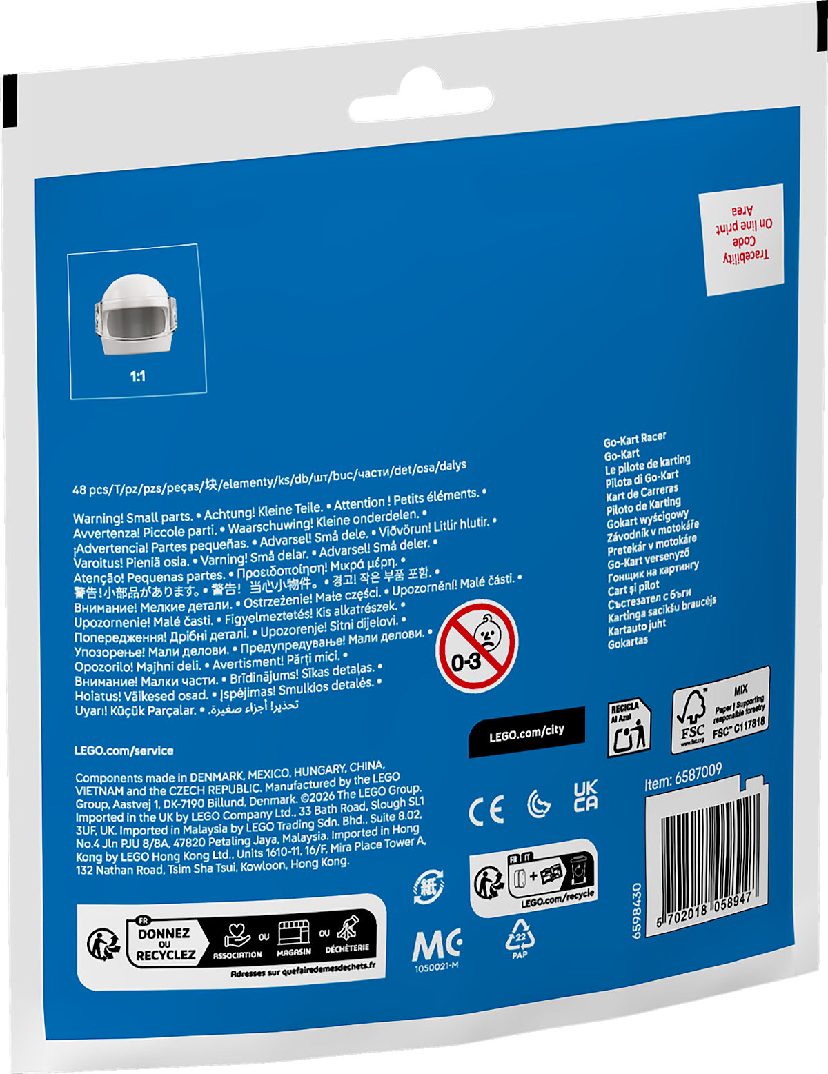 LEGO Impulse Bag - City Go-kart racer