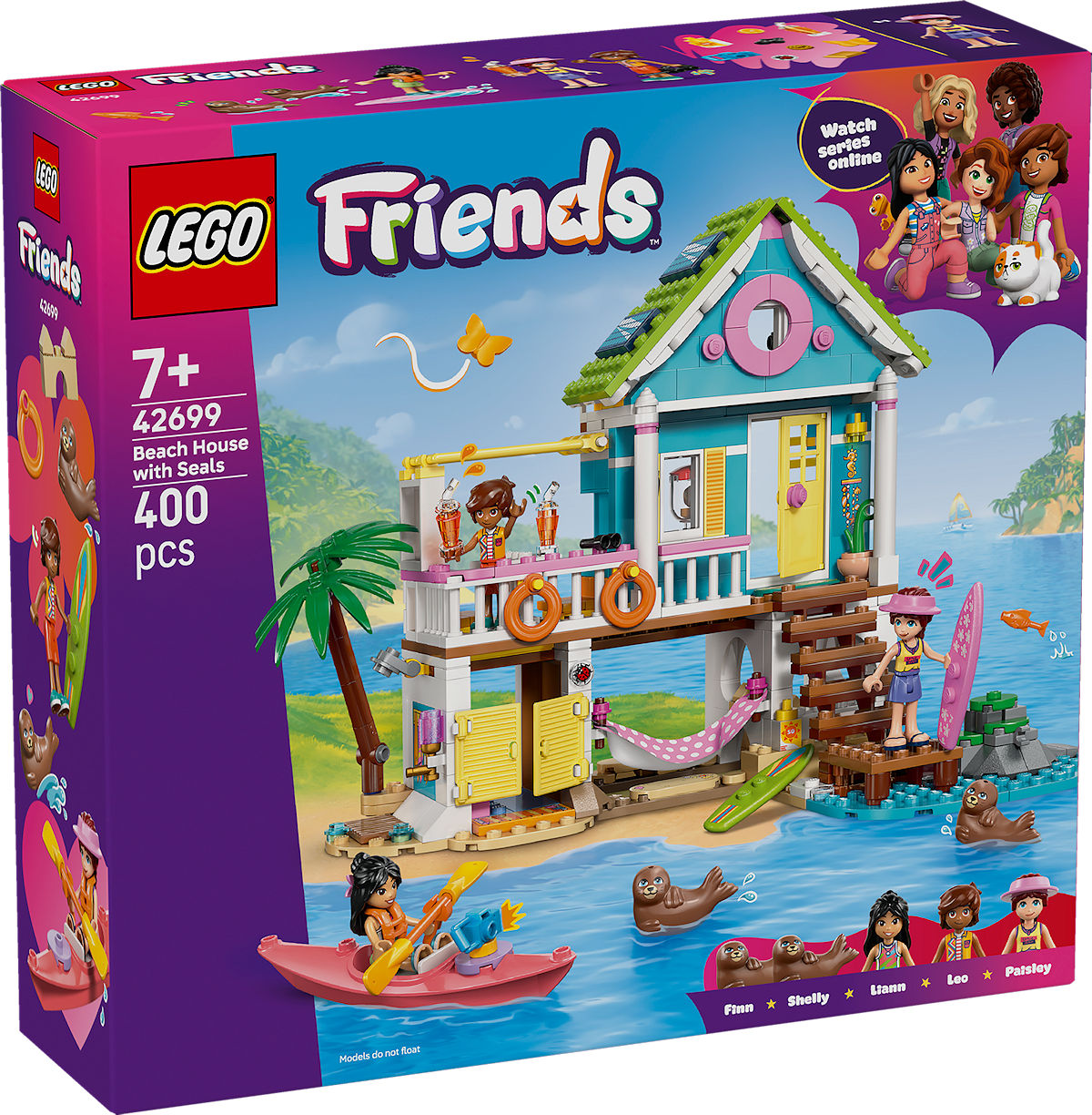 LEGO Friends Strandhuis met zeehonden