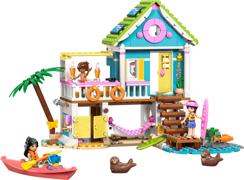 LEGO Friends Strandhuis met zeehonden