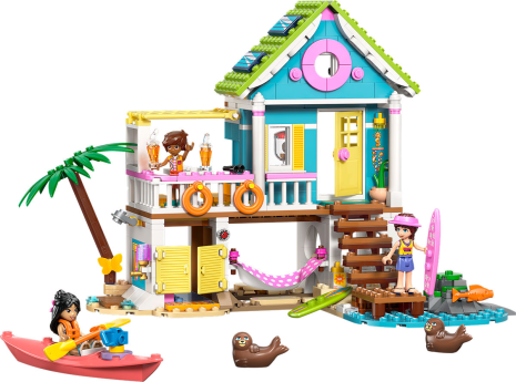 LEGO Friends Strandhuis met zeehonden