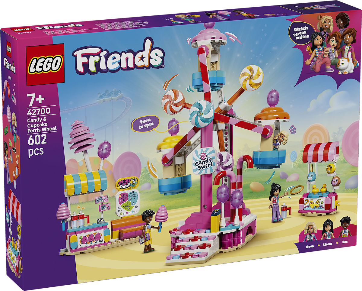 LEGO Friends Reuzenrad van snoep en cupcakes