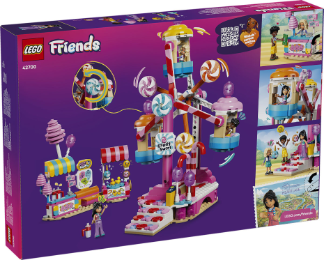 LEGO Friends Reuzenrad van snoep en cupcakes