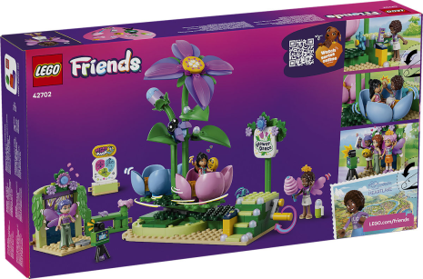 LEGO Friends Draaiende theekopjesattractie met bloementhema