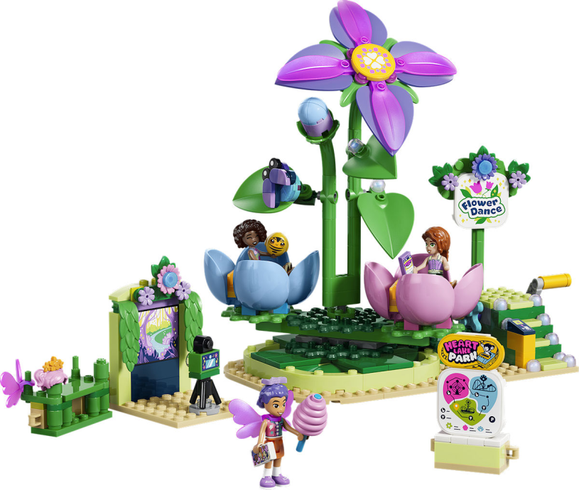 LEGO Friends Draaiende theekopjesattractie met bloementhema