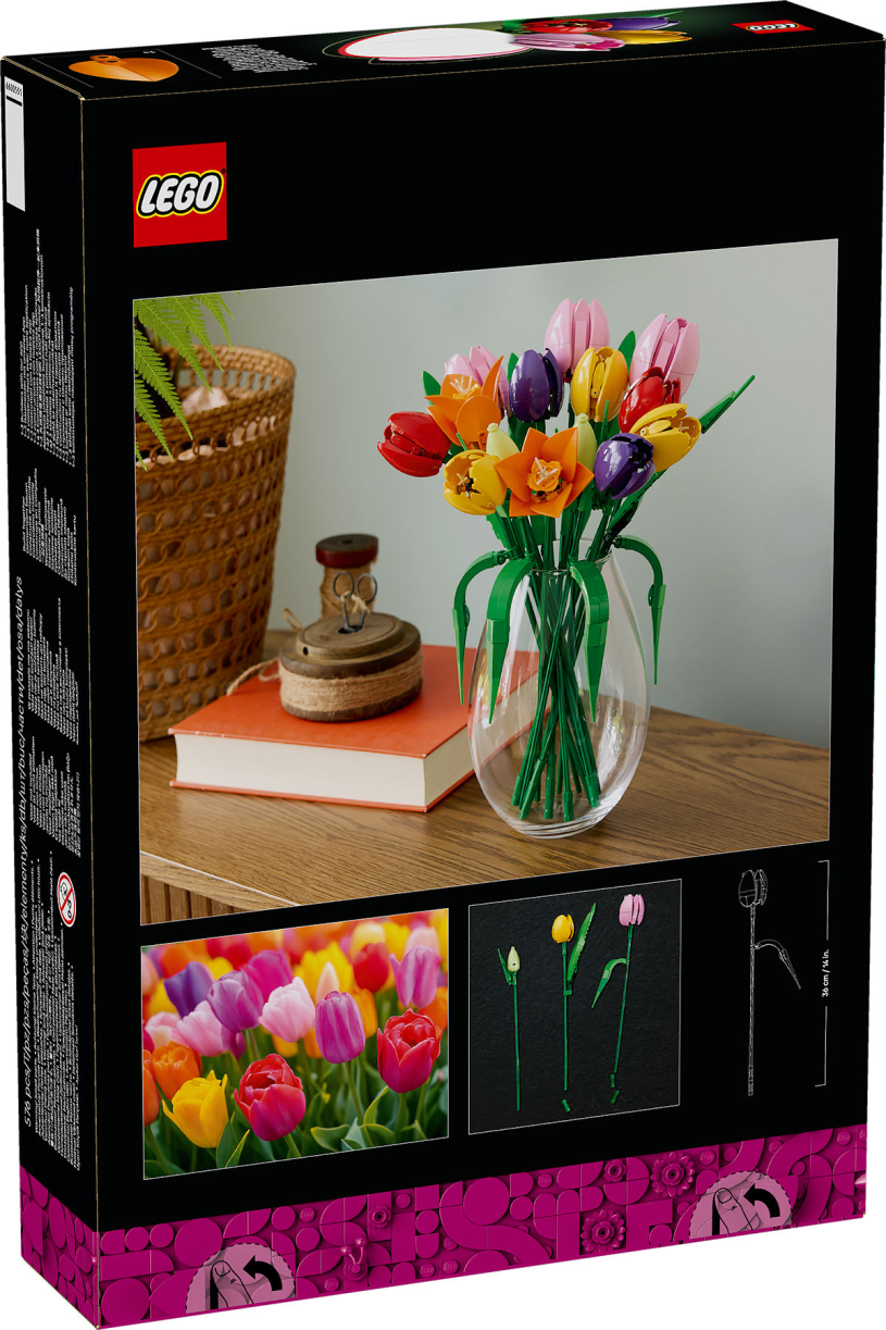 LEGO Botanicals Boeket met tulpen