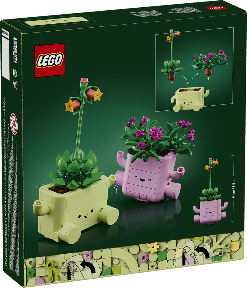 LEGO Botanicals Schommelende plantjes