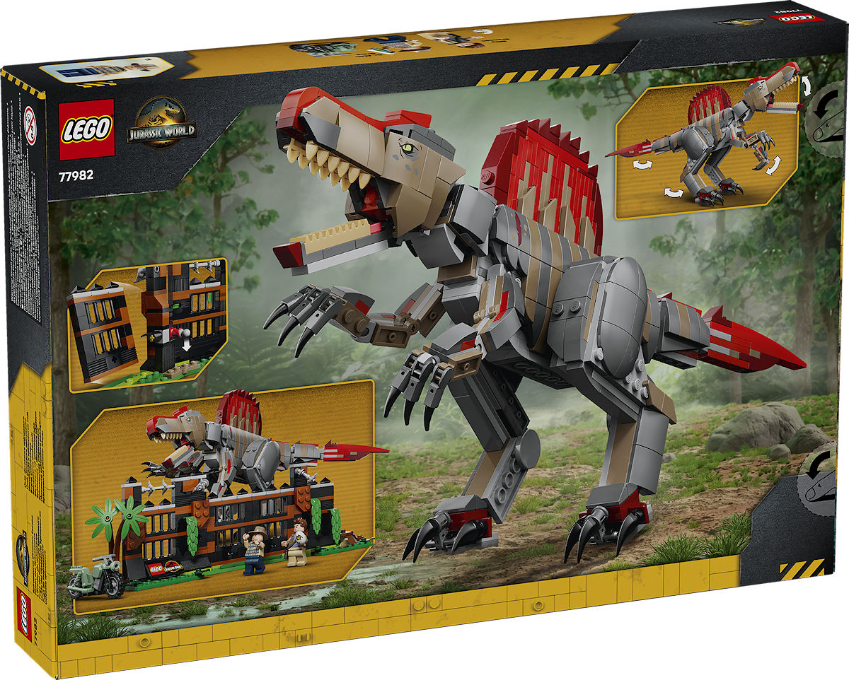 LEGO Jurassic World Spinosaurus ontsnapping