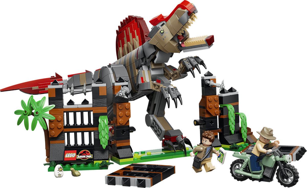 LEGO Jurassic World Spinosaurus ontsnapping