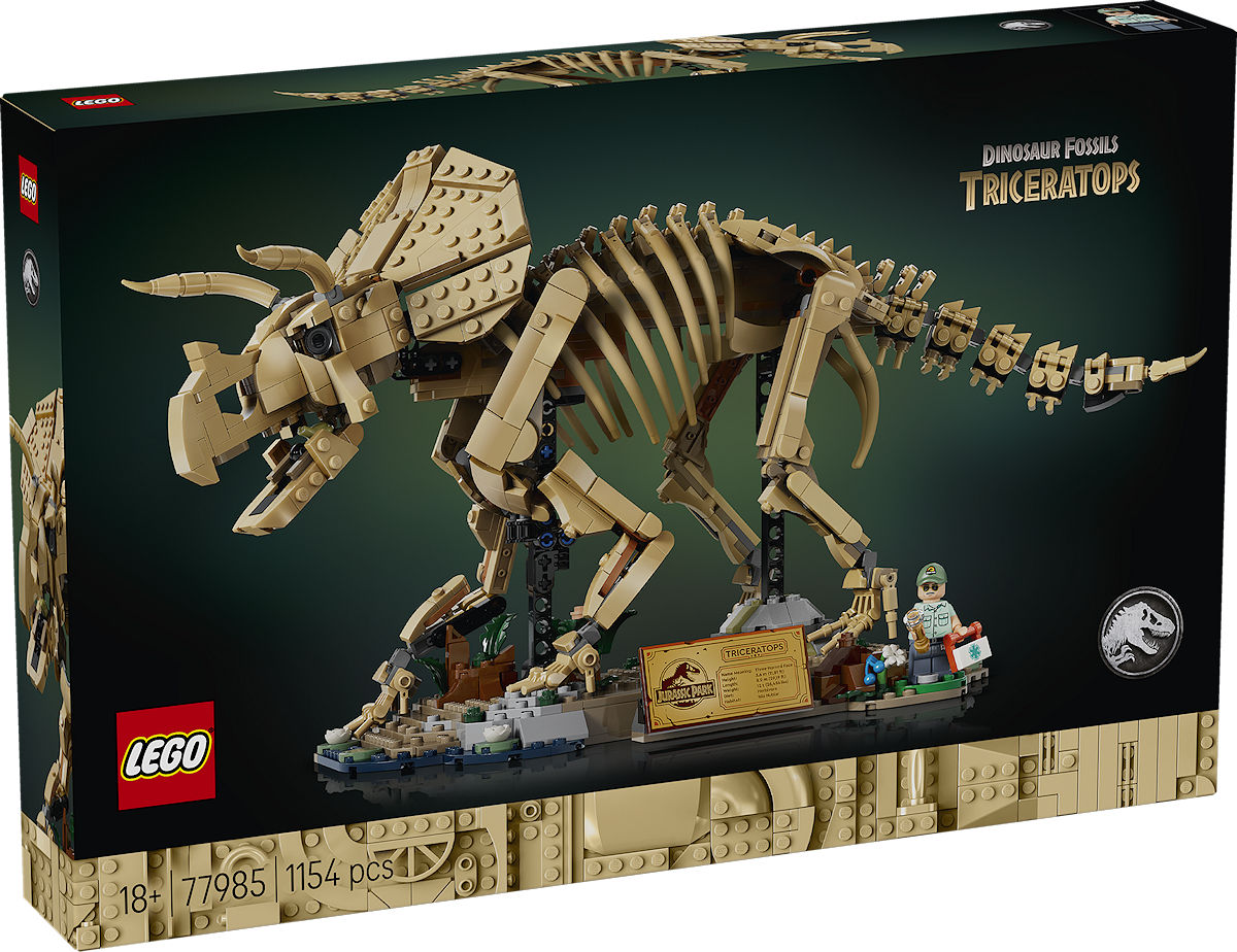 LEGO Jurassic World Dinosaurusfossielen: Triceratops