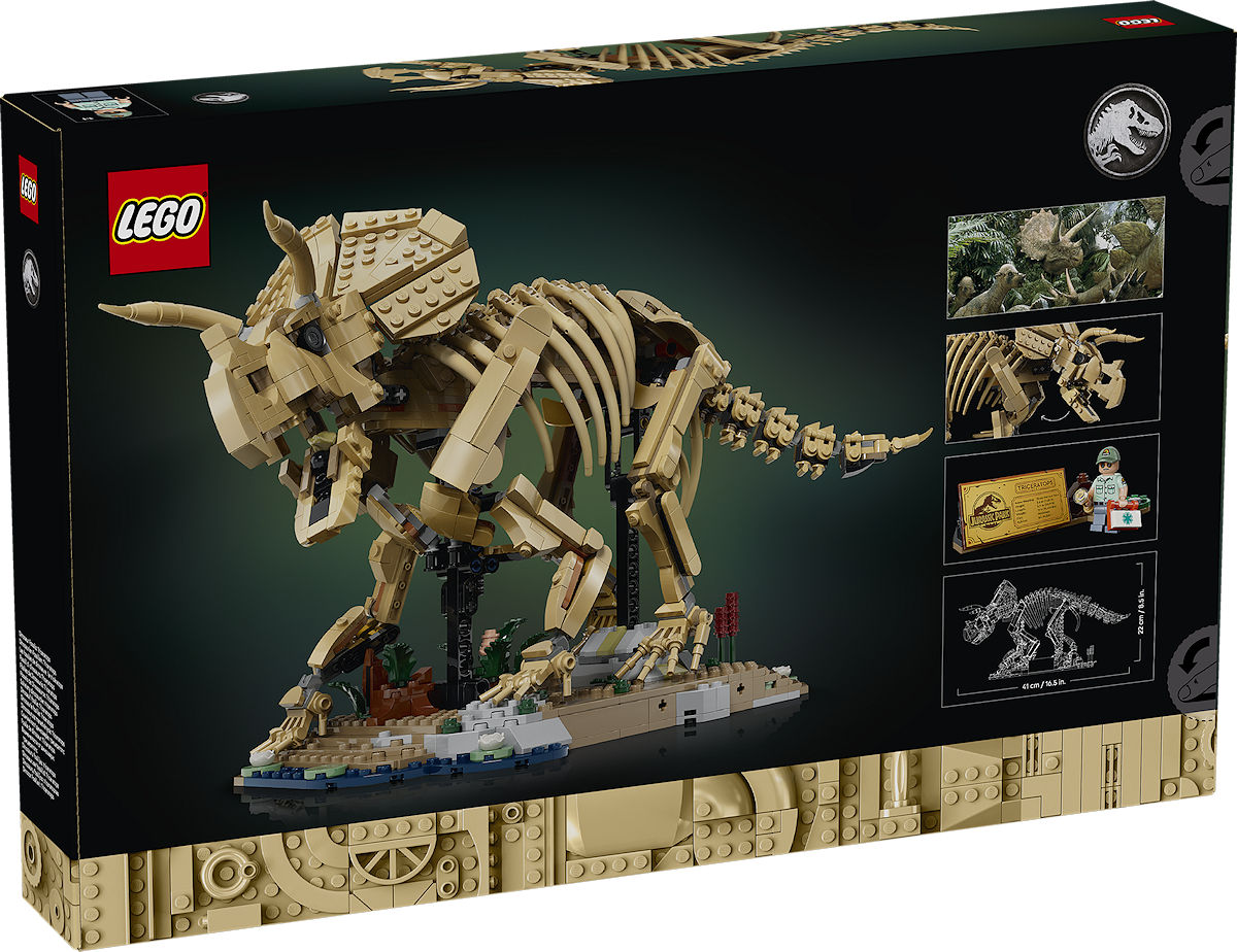 LEGO Jurassic World Dinosaurusfossielen: Triceratops
