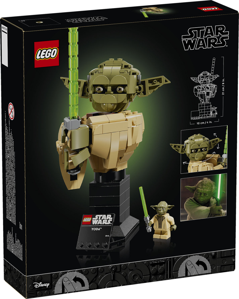 LEGO Star Wars Yoda buste