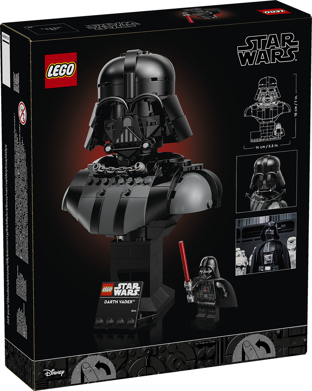 LEGO Star Wars Darth Vader buste