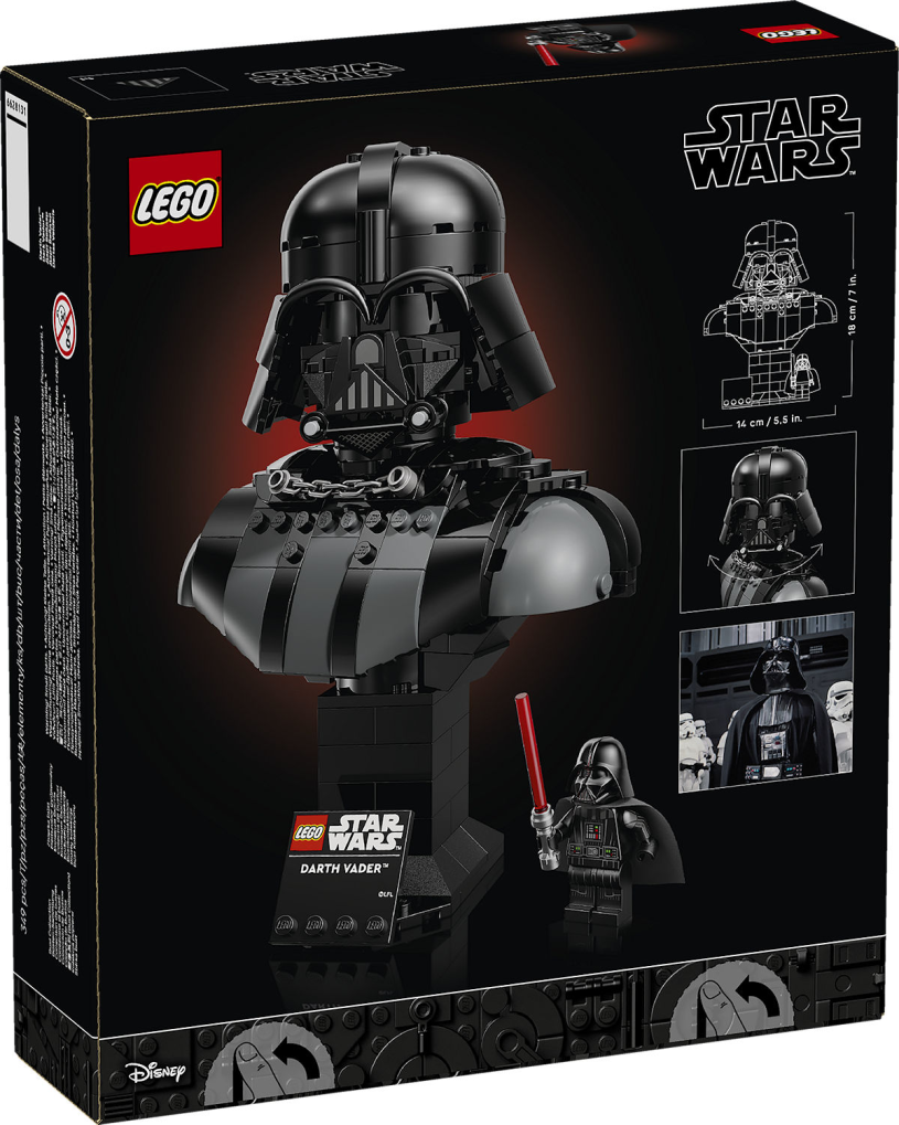LEGO Star Wars Darth Vader buste