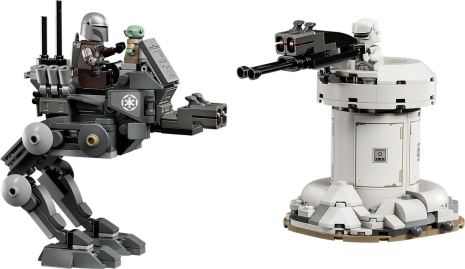 LEGO Star Wars AT-RT aanval