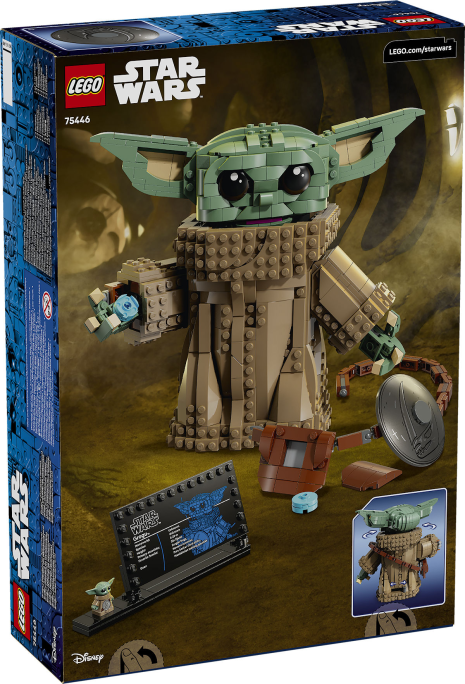 LEGO Star Wars Grogu als leerling van de Mandalorian