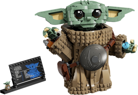 LEGO Star Wars Grogu als leerling van de Mandalorian