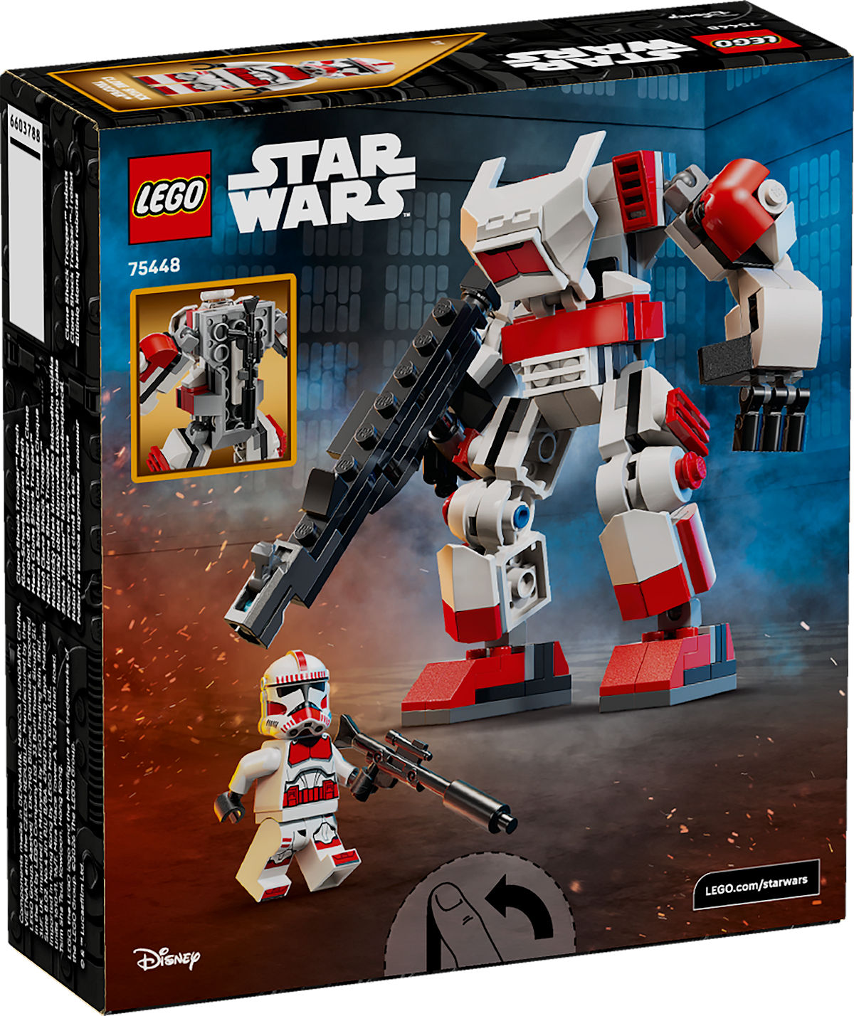 LEGO Star Wars Clone Shock Trooper mecha