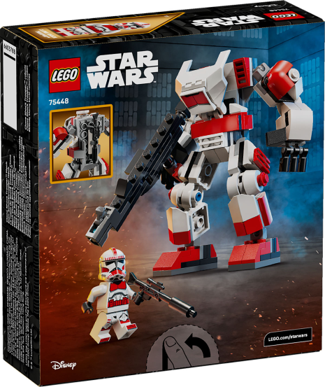 LEGO Star Wars Clone Shock Trooper mecha