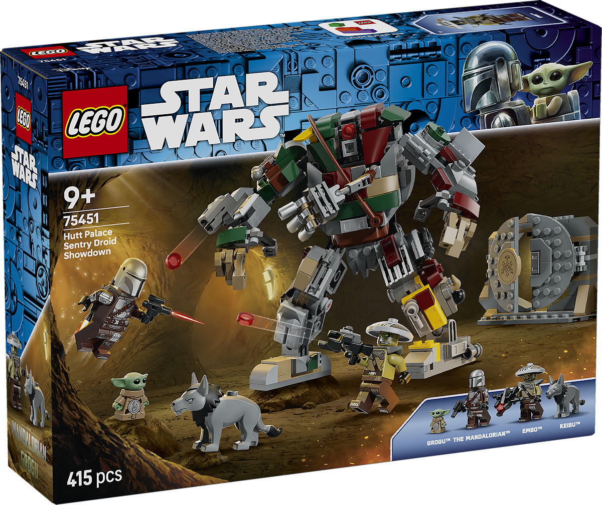 LEGO Star Wars Paleis van de Hutt Sentry Droid confrontatie