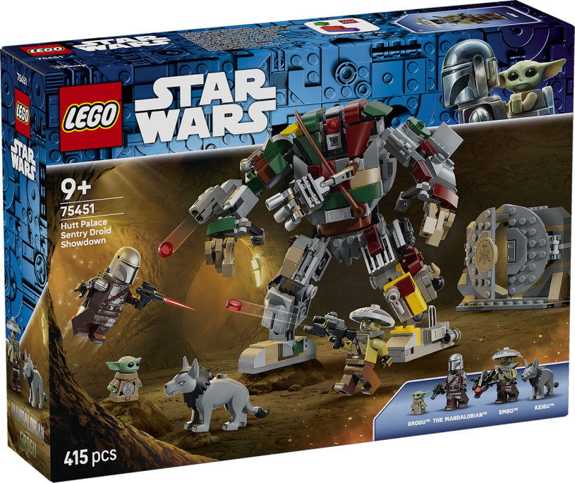 LEGO Star Wars Paleis van de Hutt Sentry Droid confrontatie