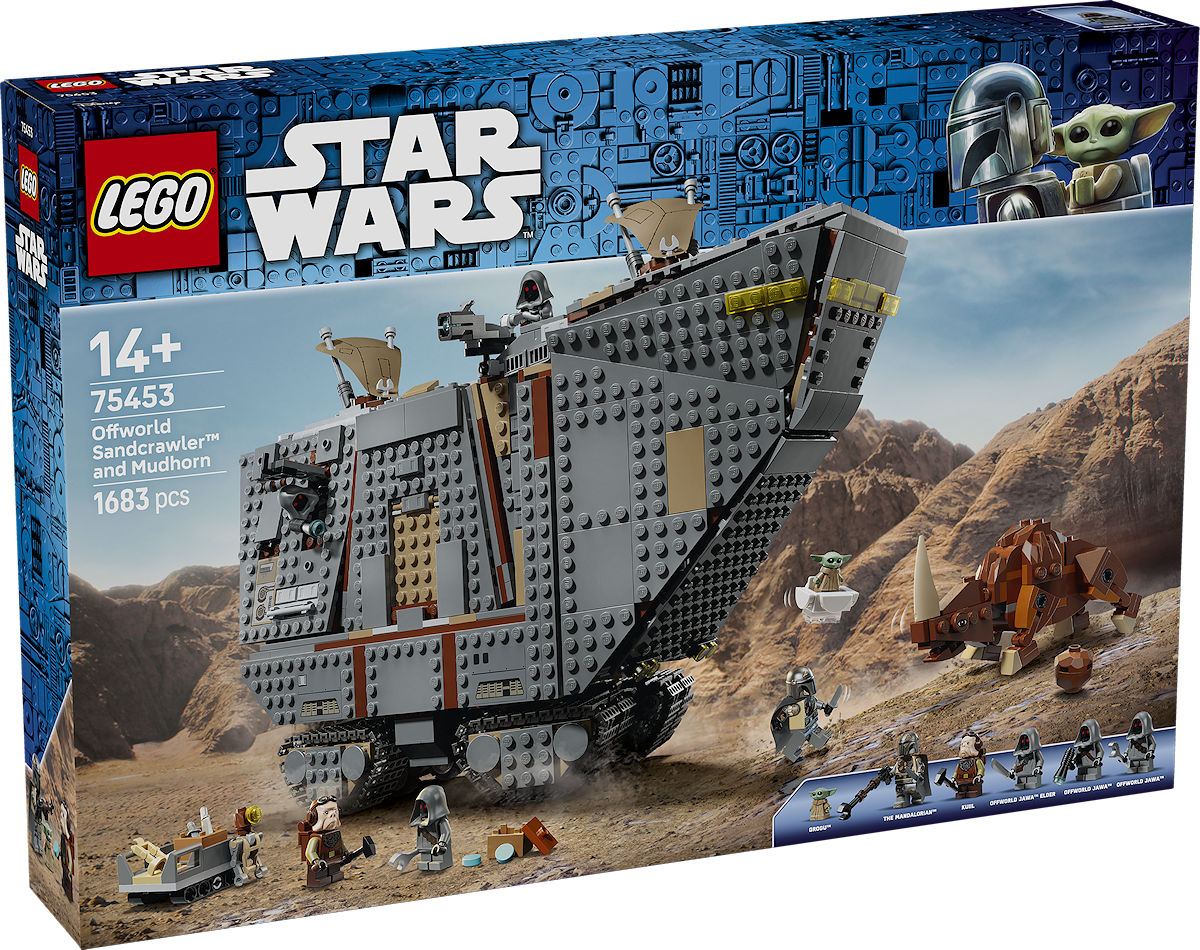 LEGO Star Wars Offworld Sandcrawler en Mudhorn