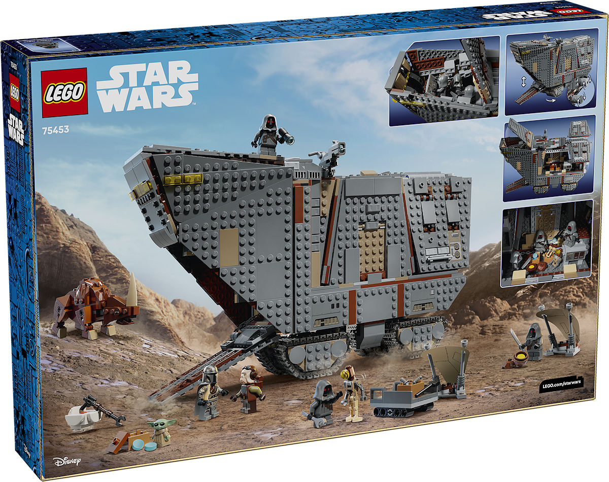 LEGO Star Wars Offworld Sandcrawler en Mudhorn