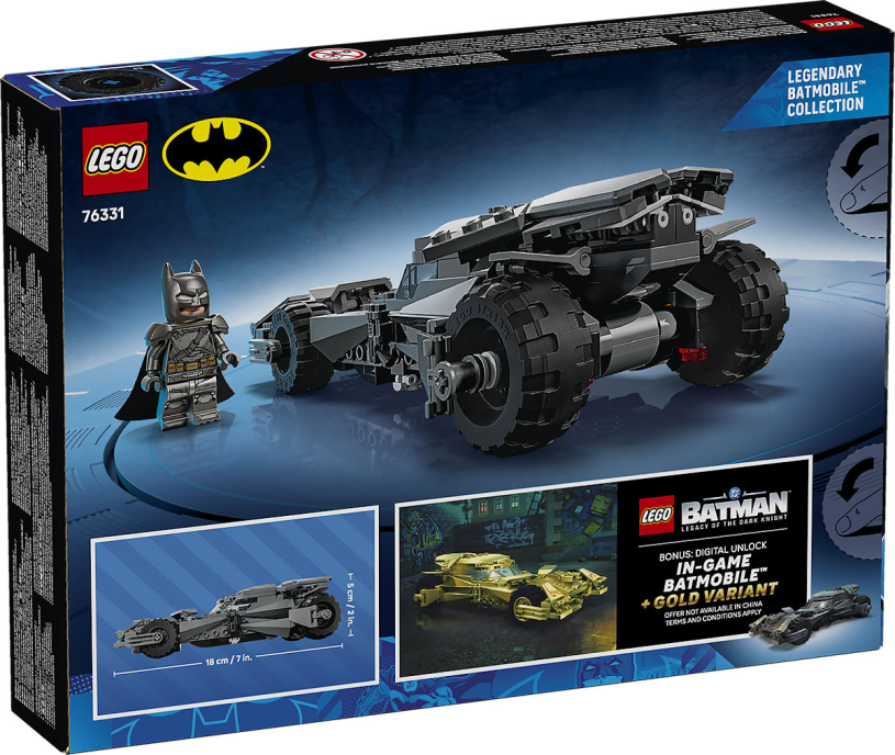 LEGO Super Heroes DC Batman vs Superman Batmobile