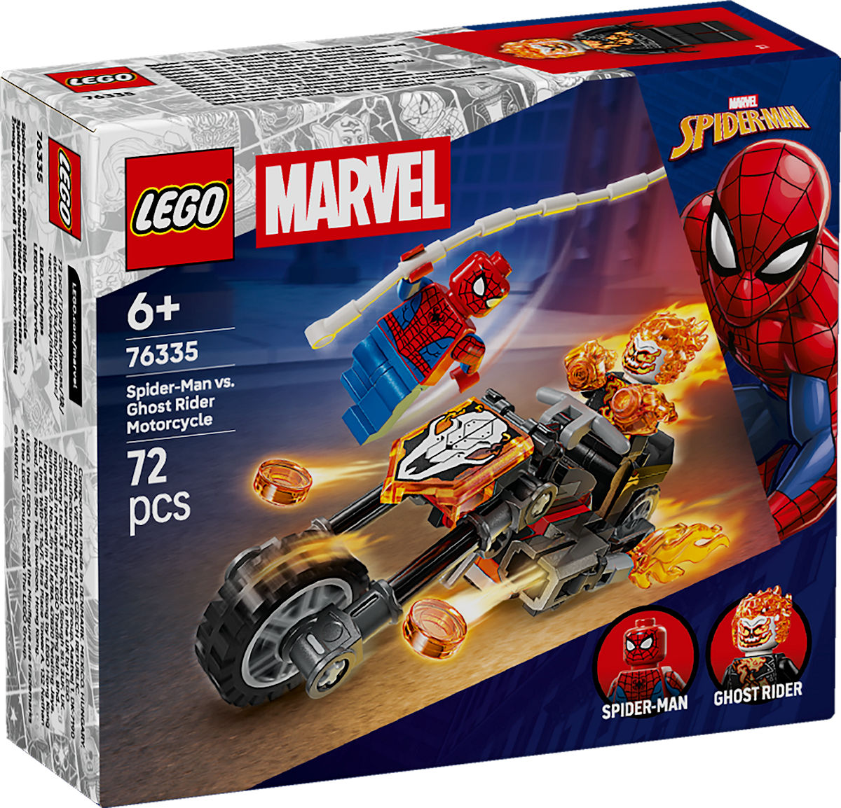LEGO Super Heroes Spider-Man vs. Ghost Rider motor