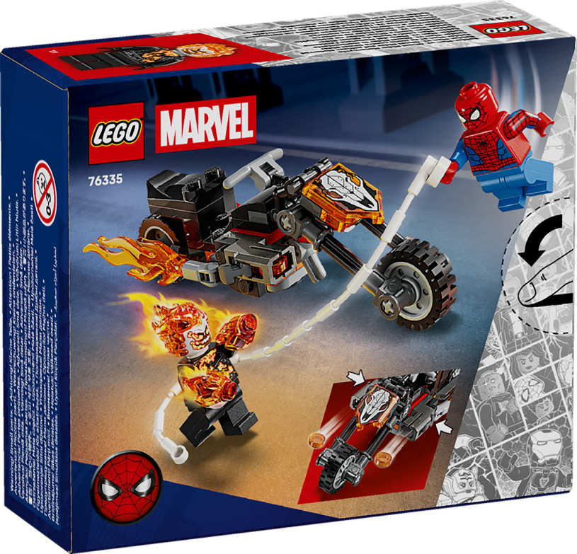 LEGO Super Heroes Spider-Man vs. Ghost Rider motor