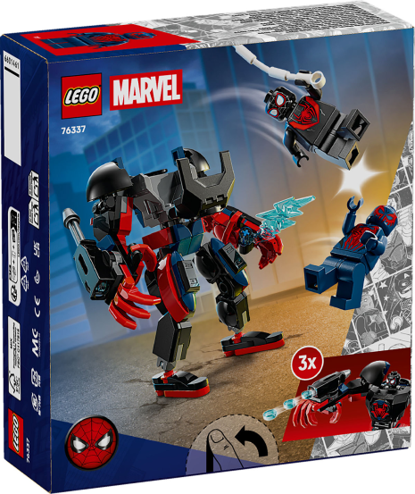 LEGO Super Heroes Miles Morales mecha vs. Spider-Man 2099