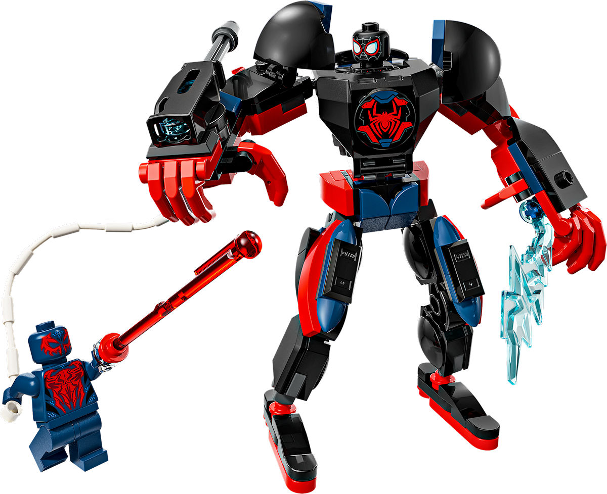 LEGO Super Heroes Miles Morales mecha vs. Spider-Man 2099