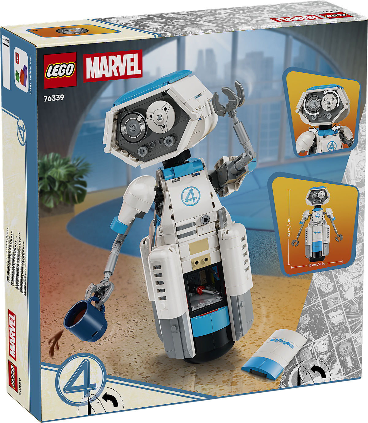 LEGO Super Heroes Marvel The Fantastic Four H.E.R.B.I.E.