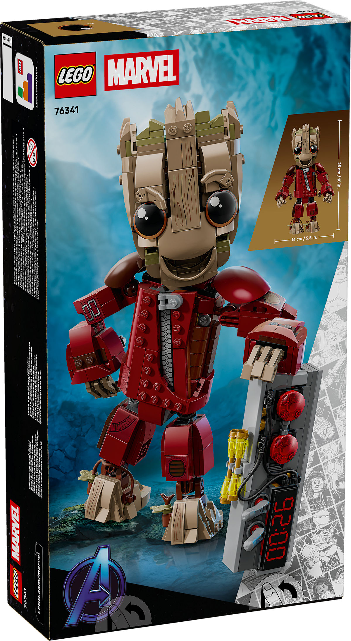 LEGO Super Heroes Groot in Ravager jumpsuit