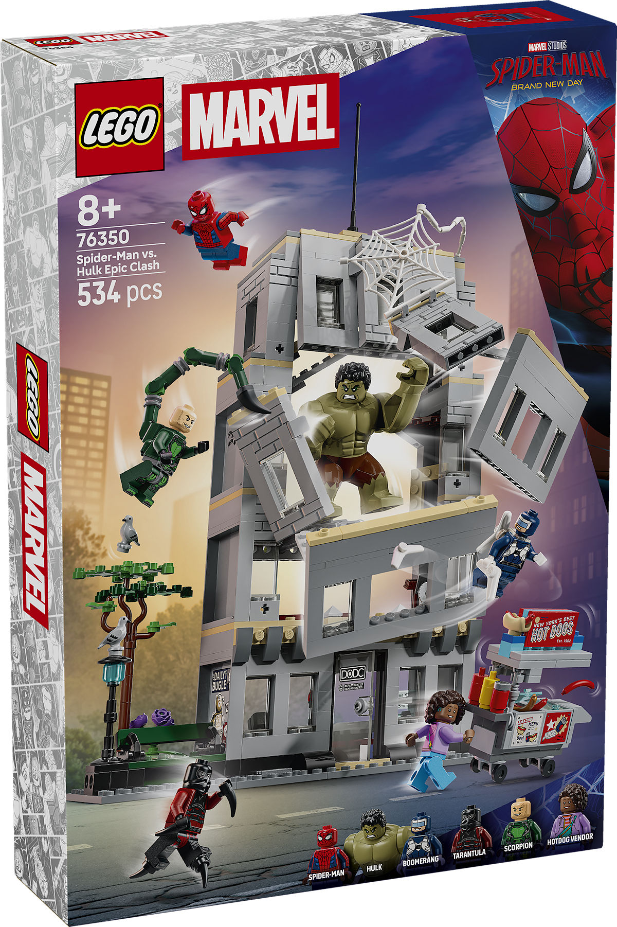 LEGO Marvel Spider-Man vs. Hulk ultieme confrontatie