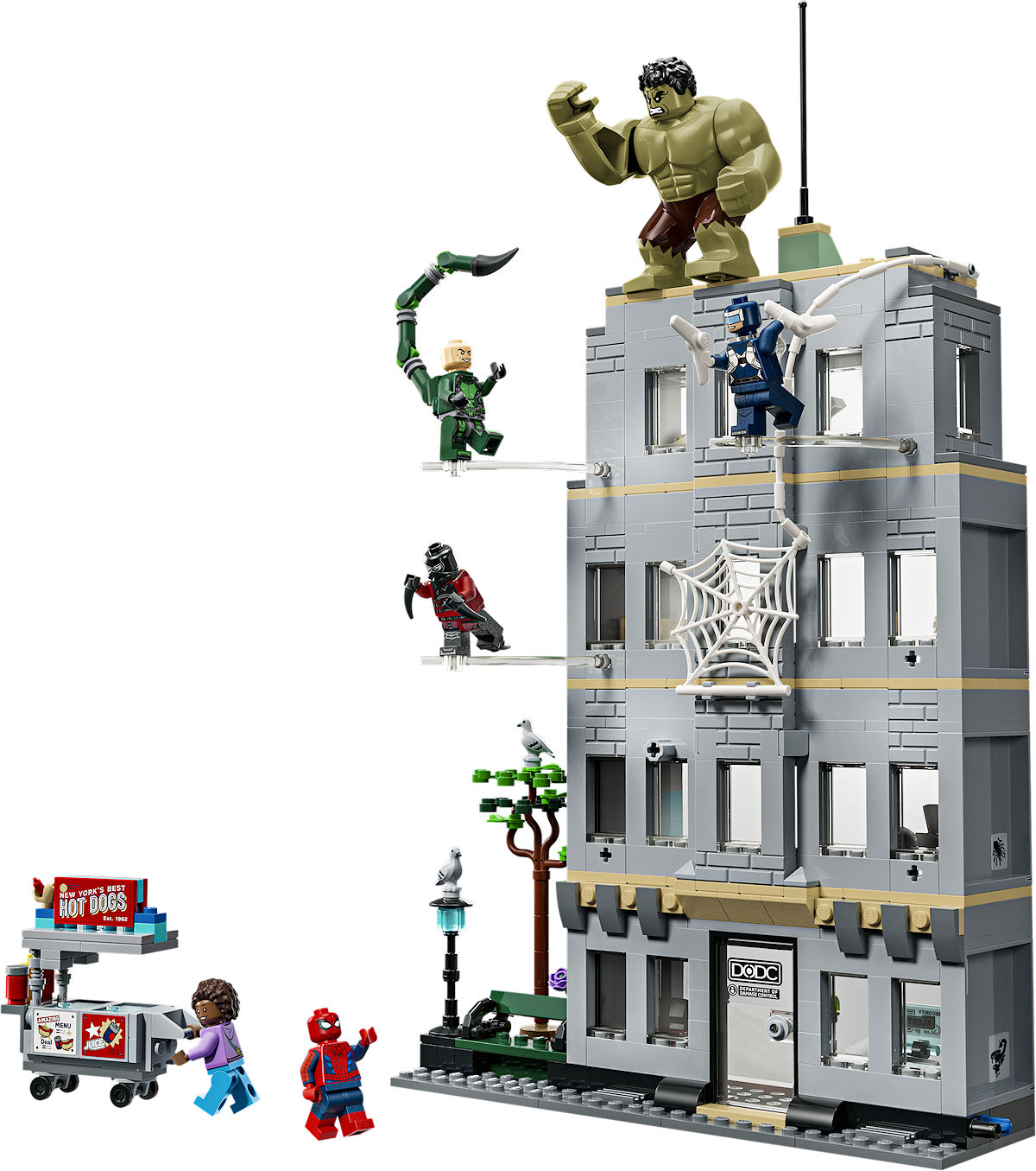 LEGO Marvel Spider-Man vs. Hulk ultieme confrontatie