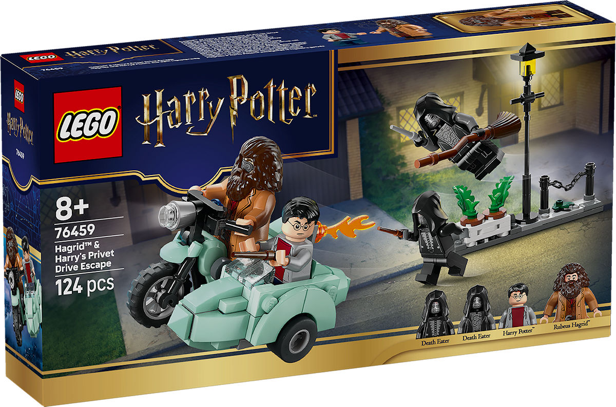 LEGO Harry Potter Hagrid en Harry's Ligusterlaan ontsnapping