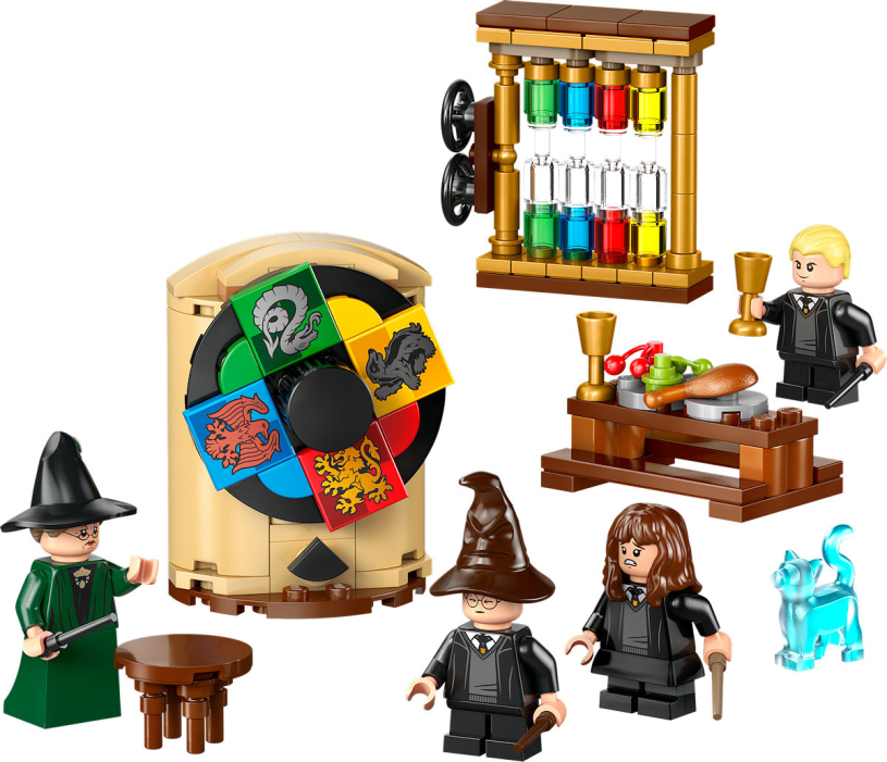 LEGO Harry Potter Kasteel Zweinstein: Sorteerhoedceremonie