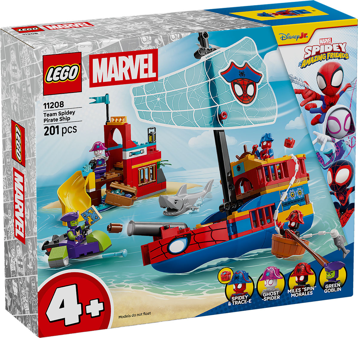 LEGO Spidey Team Spidey piratenschip