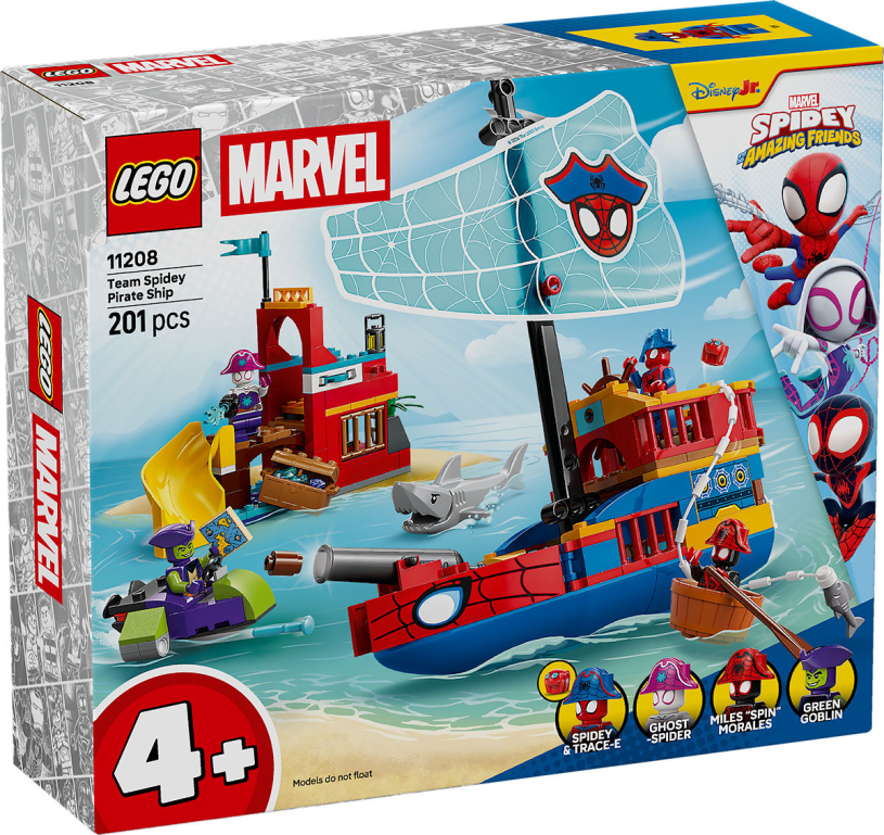 LEGO Spidey Team Spidey piratenschip