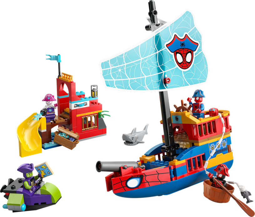LEGO Spidey Team Spidey piratenschip