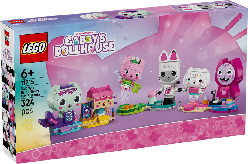 LEGO Gabby's Dollhouse Gabby’s bouwbare kattenvriendjes