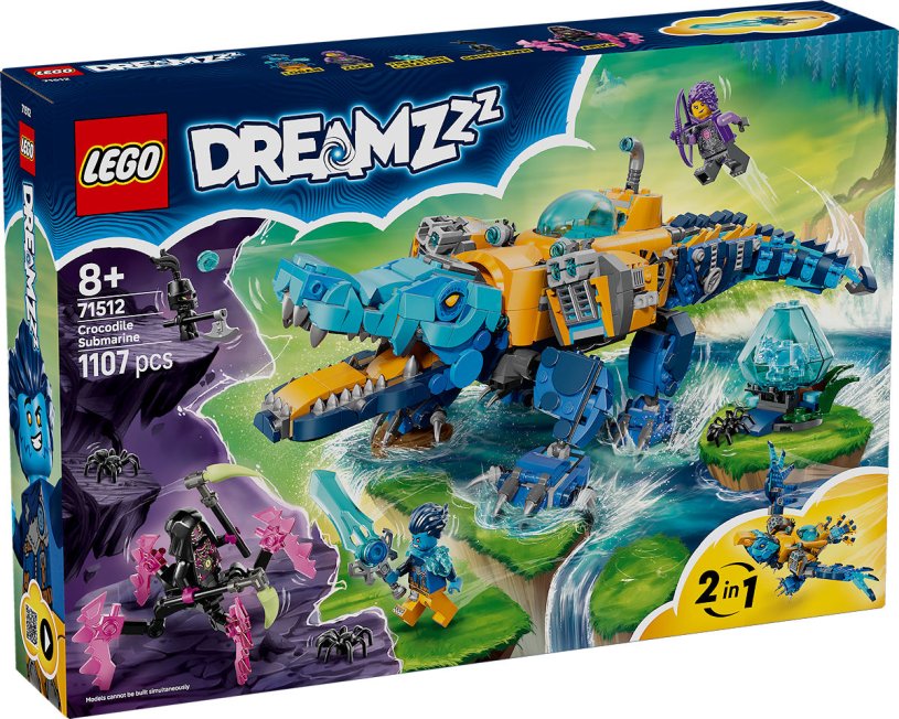 LEGO DREAMZzz Krokodilonderzeeër