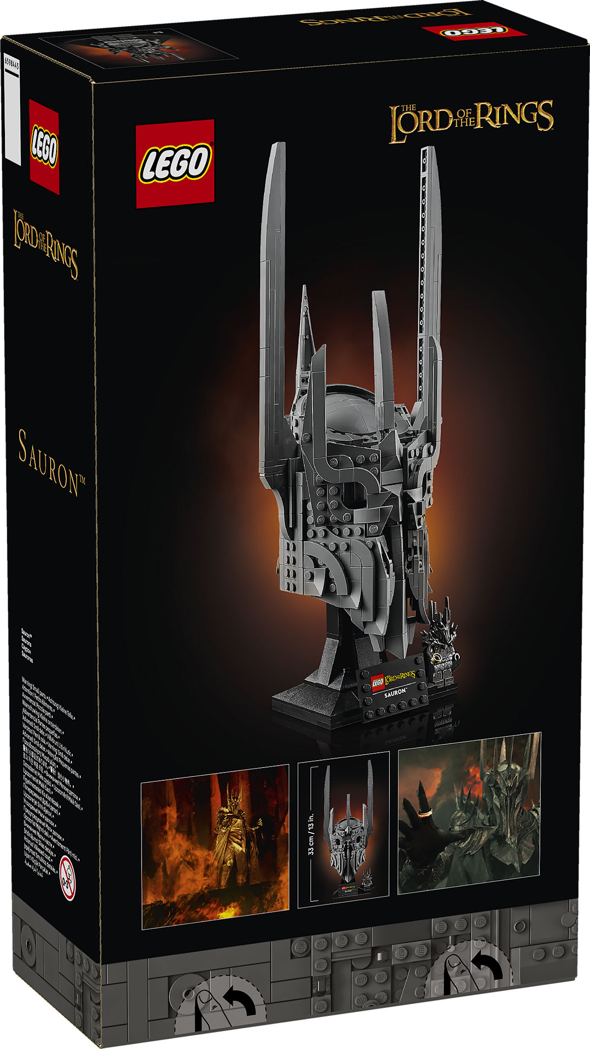 LEGO Icons The Lord of the Rings: de helm van Sauron