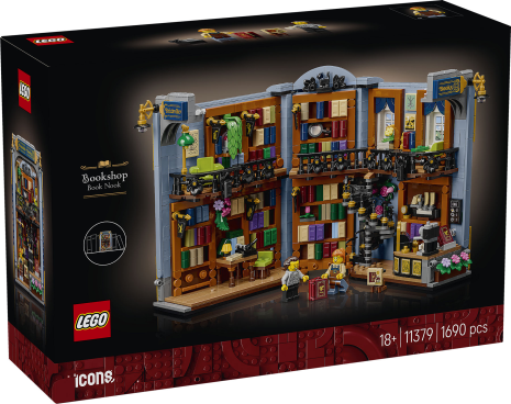 LEGO Icons Boekensteun: Boekhandel