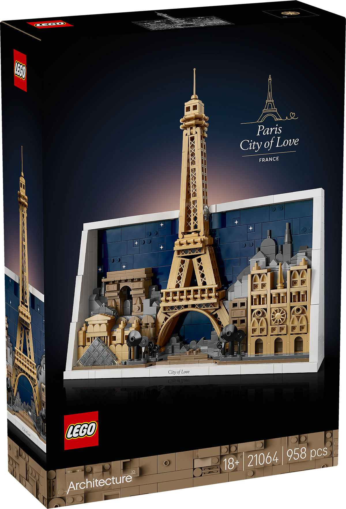 LEGO Architecture Parijs – Stad van de liefde