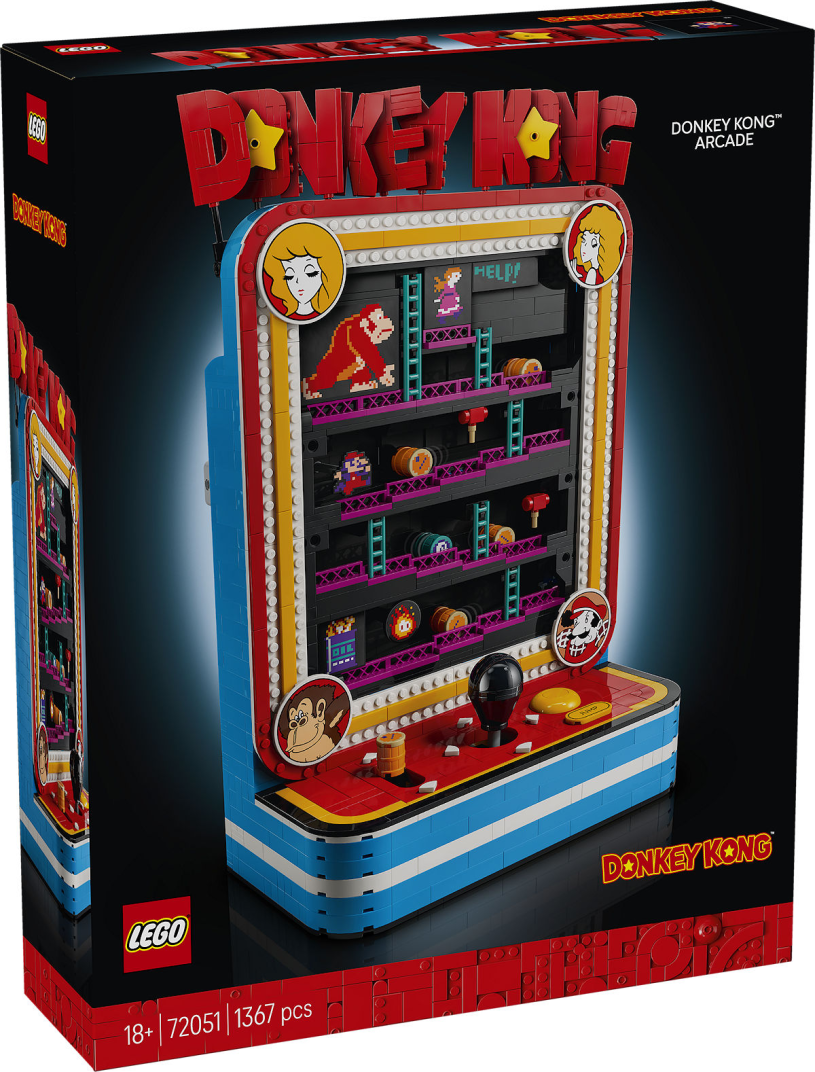 LEGO Super Mario Donkey Kong Arcade Game