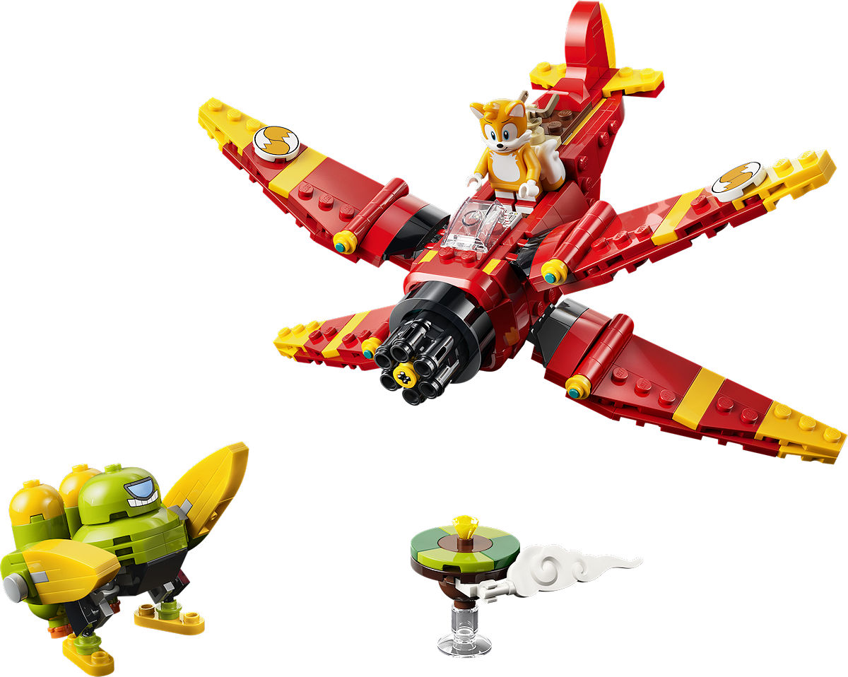 LEGO Sonic Tails en zijn Tornado-1