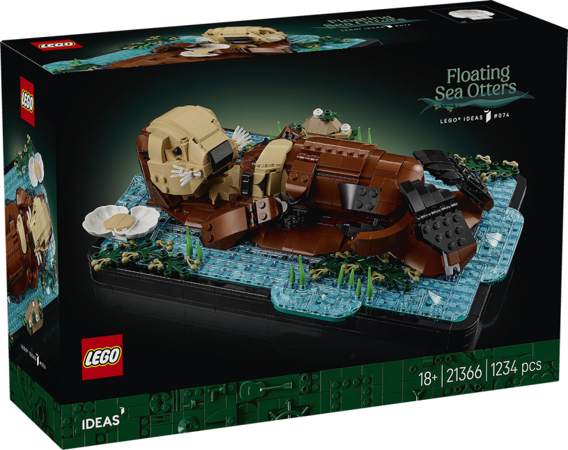 LEGO LEGO Ideas Drijvende zeeotters