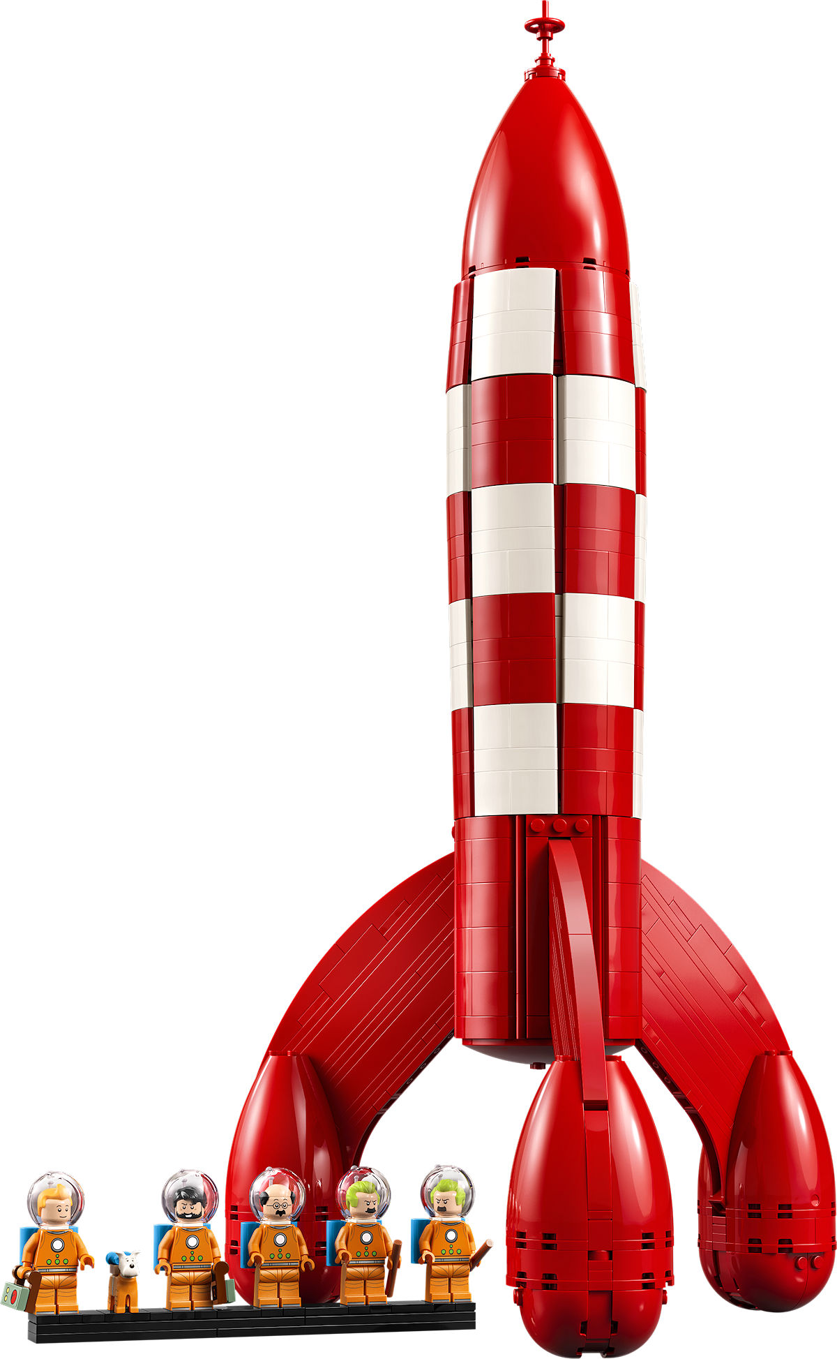 LEGO Ideas Kuifje maanraket