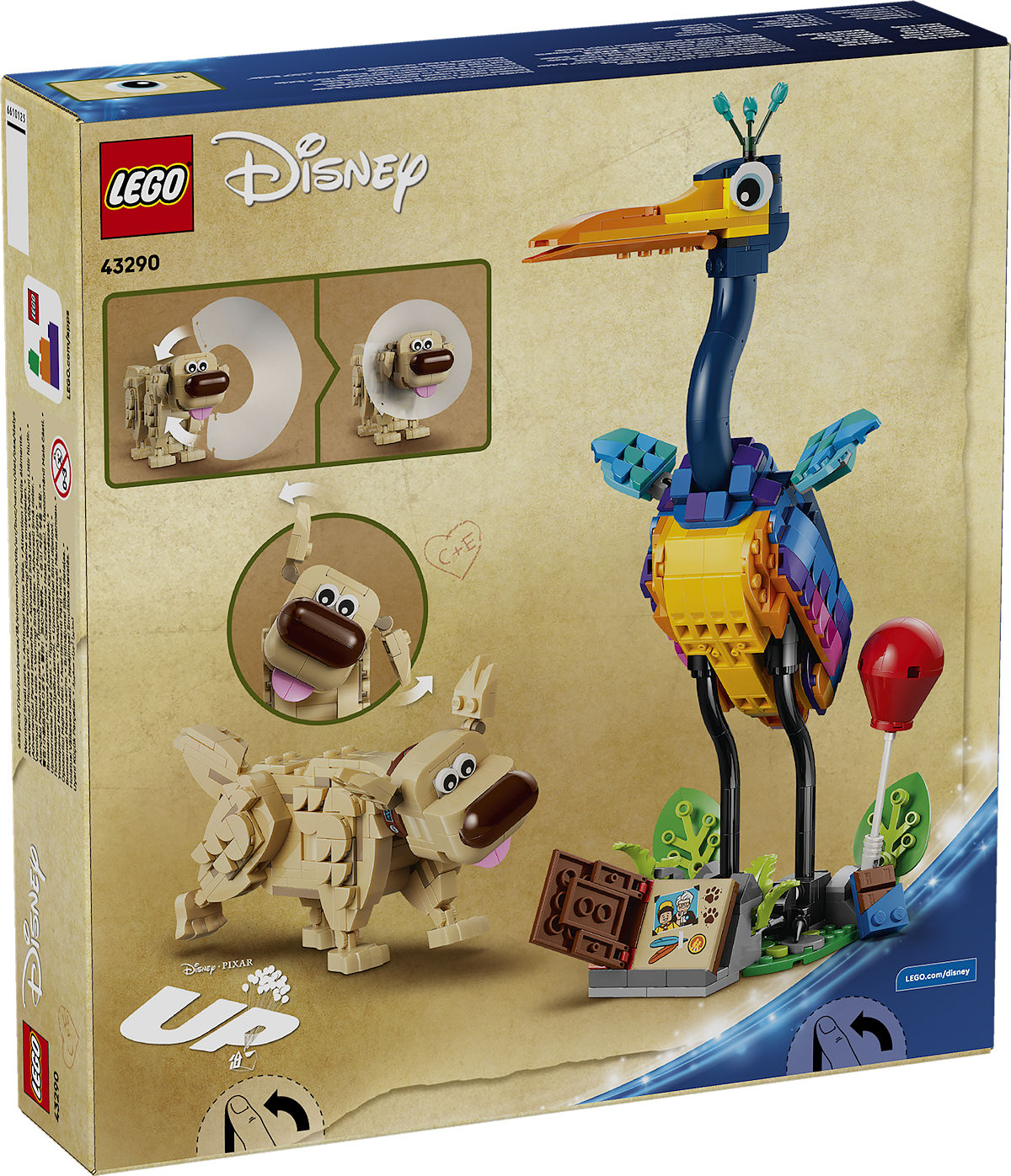 LEGO Disney Pixar Kevin en Dug